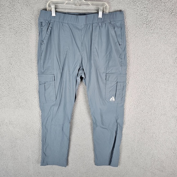Eddie Bauer First Ascent Cargo Pants Womens 10 Gray Ripstop Hiking Camp Outdoor - Picture 1 of 12